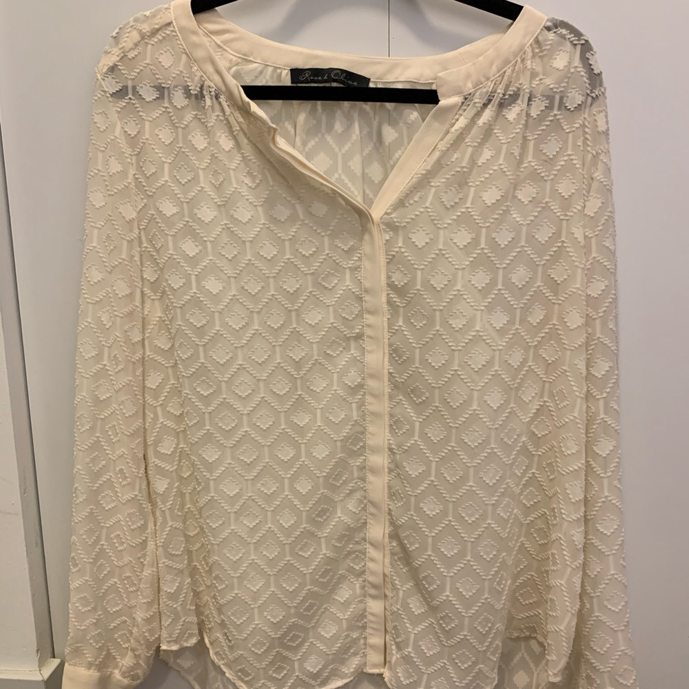 Long sleeve blouse